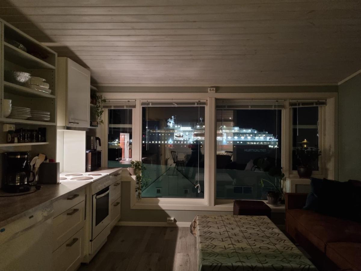 Loftsleilighet Midt I Sentrum Skjervoy Kültér fotó